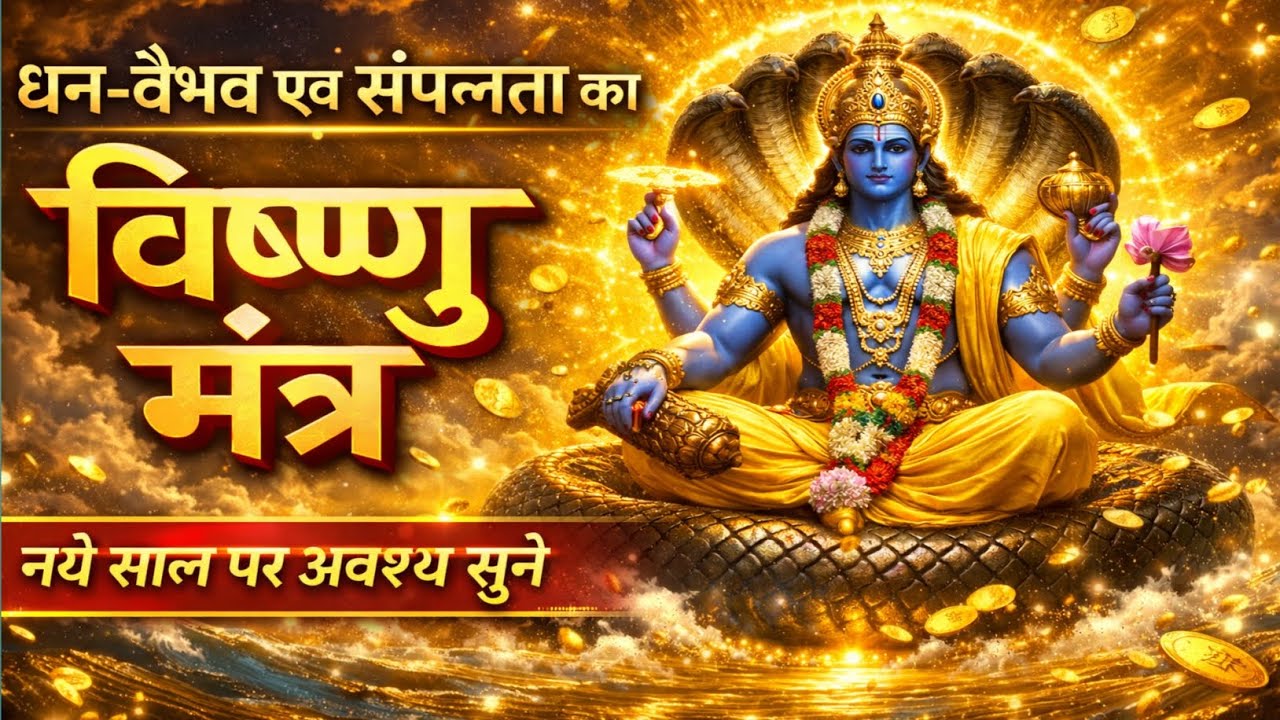 नववर्ष पर सुनिए यह विष्णु मंत्र | कभी धन की कमी नहीं होगी|विष्णु धन मंत्र|@SoniaMehta-fx5cl #viral