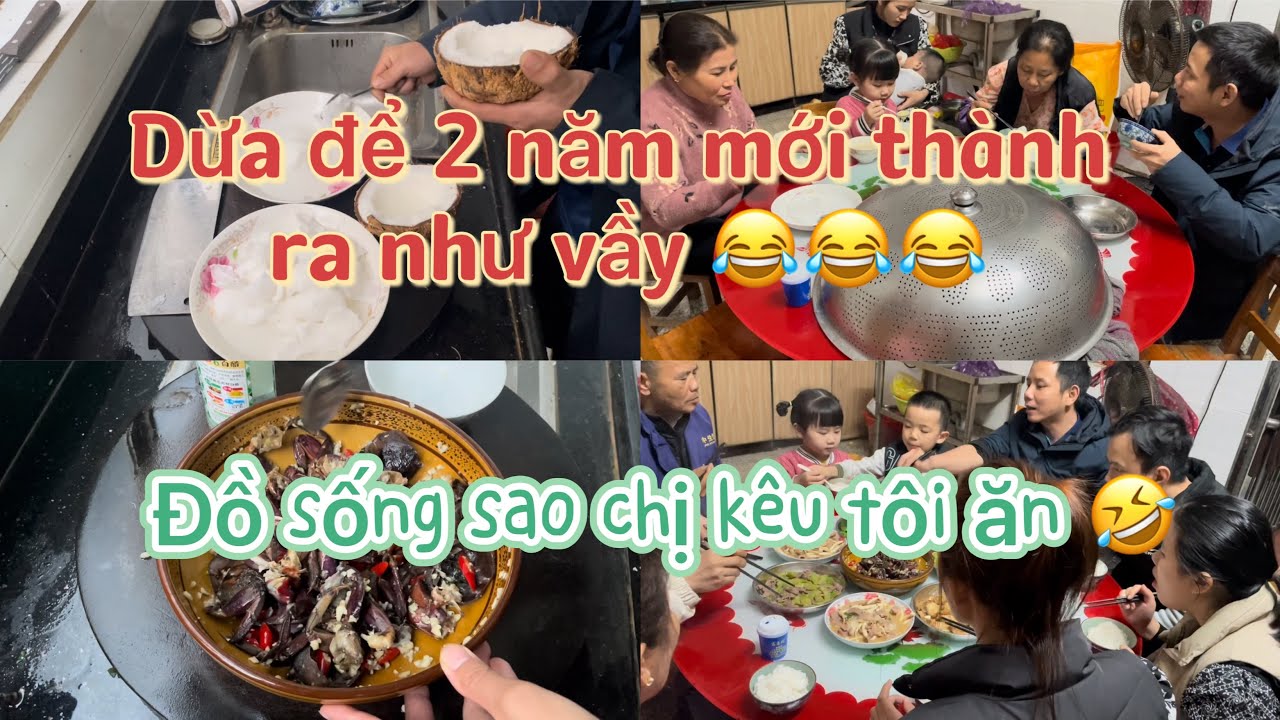 Mời nhà chồng ĂN THỬ DỪA SÁP & BA KHÍA và CÁI KẾT ....?😂😂.Cuộc Sông Trung Quốc.