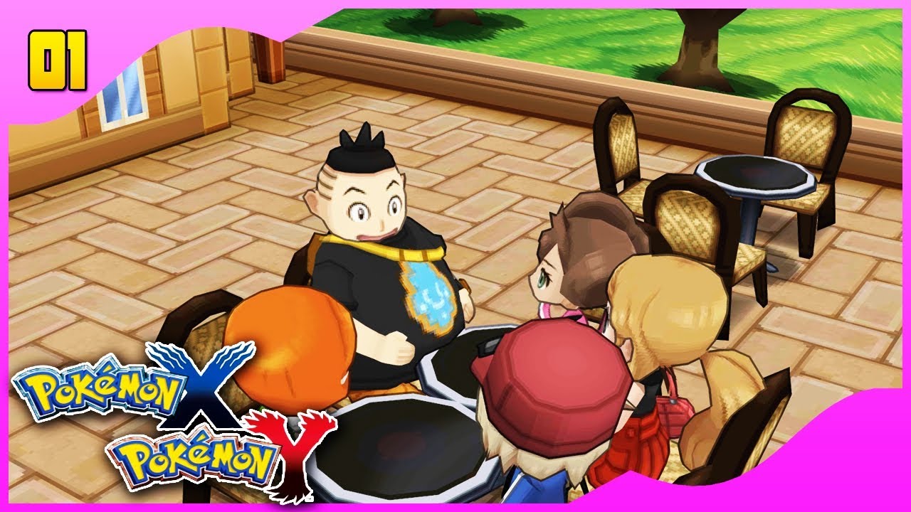 Pokemon X & Y Walkthrough Part 1: Choose Your Starter (SPEED UP!)