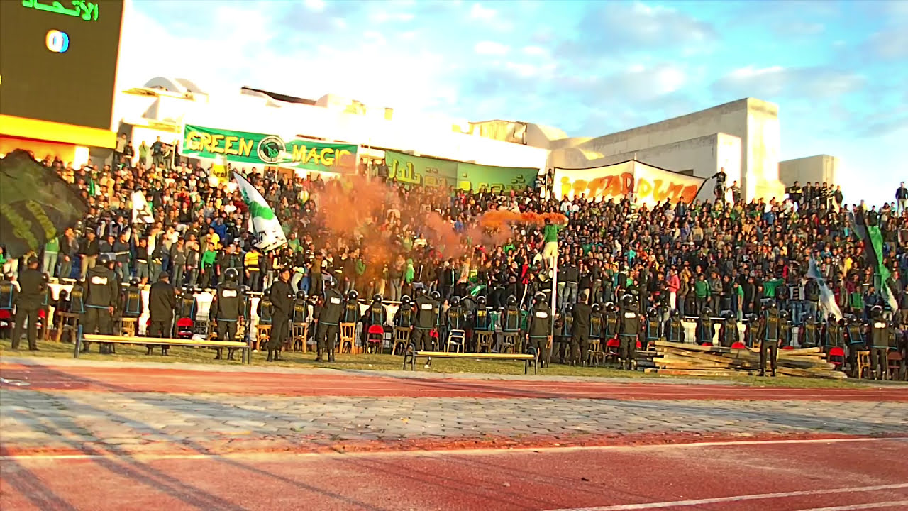 تشجيع جماهير الاتحاد السكندري في مباراة الزمالك