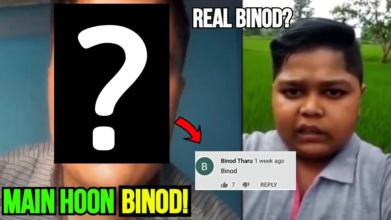 Who Is Binod? Finally Asli BINOD Reveal His Face | Best REACTIONS of BINOD