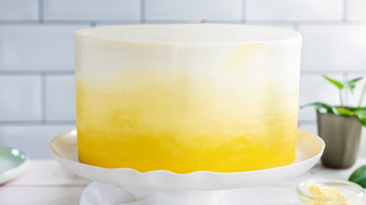 Kako ukrasiti tortu ombre tehnikom?