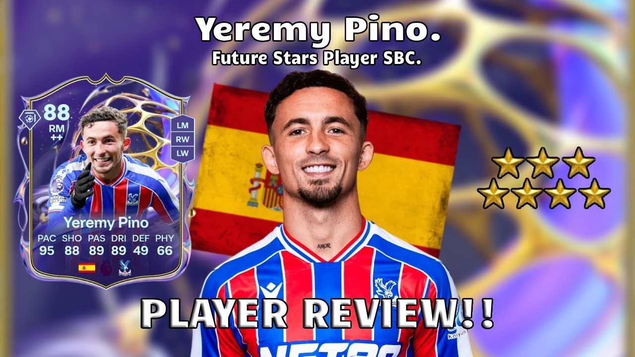 ⭐⚽ 88 Rated Yeremy Pino Player Review! Future Stars Player SBC.!⚽⭐ FC 26 Ultimate Team.