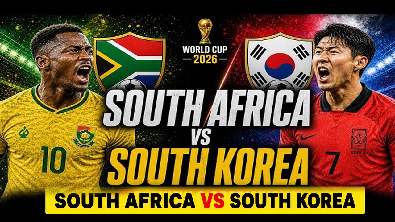🔴LIVE | South Africa vs South Korea | RSA vs KOR LIVE | Live The Game | FIFA World Cup 2026