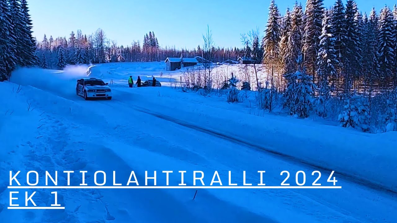 Kontiolahti ralli 2024 | EK 1