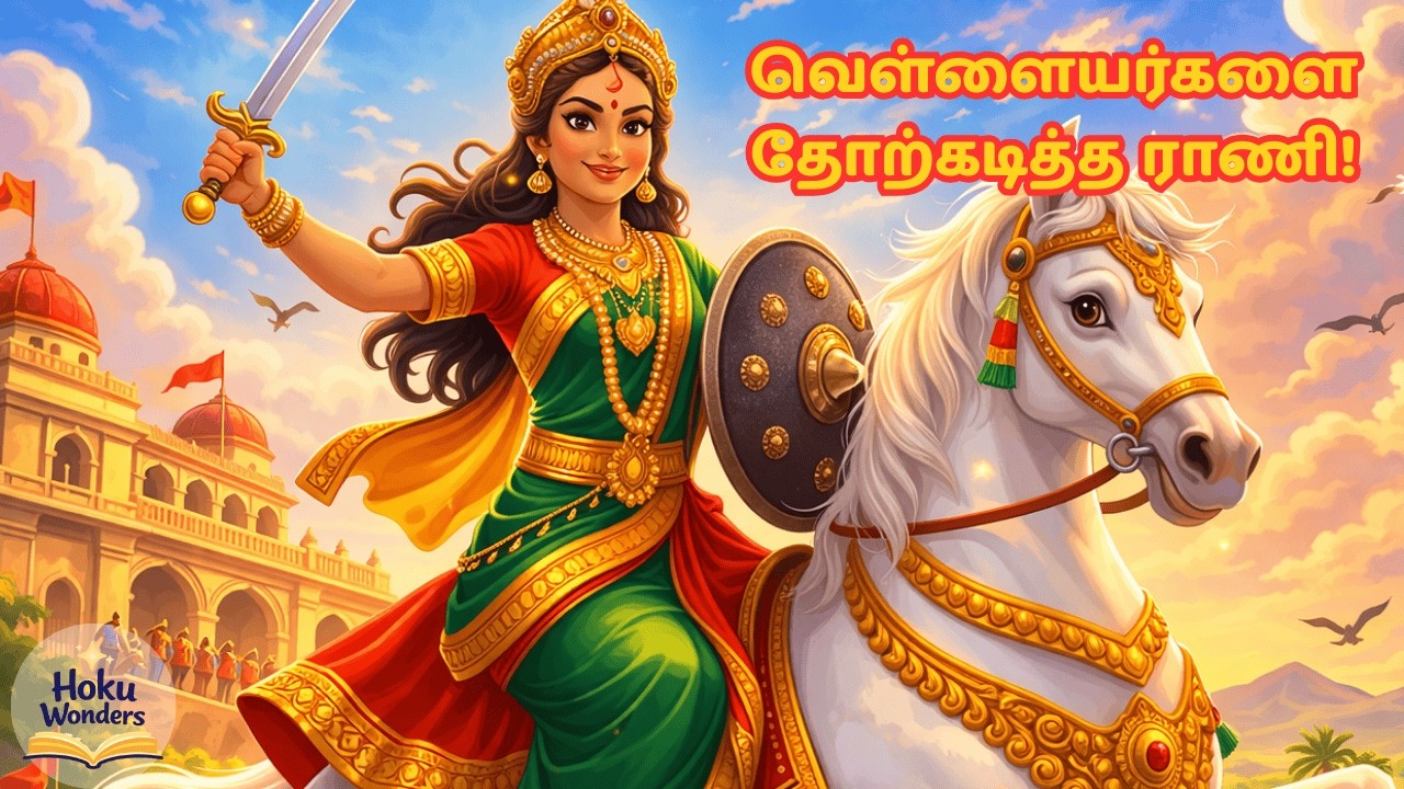 வெள்ளையர்களை தோற்கடித்த முதல் இந்திய அரசி | வேலு நாச்சியார் வீரக் கதை | Tamil History #moralstory