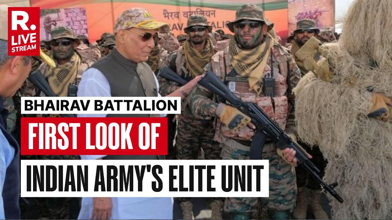 LIVE: First Look of Indian Army's Newly Raised Elite Unit, Bhairav Battalion | ‘Modern Warfare Force