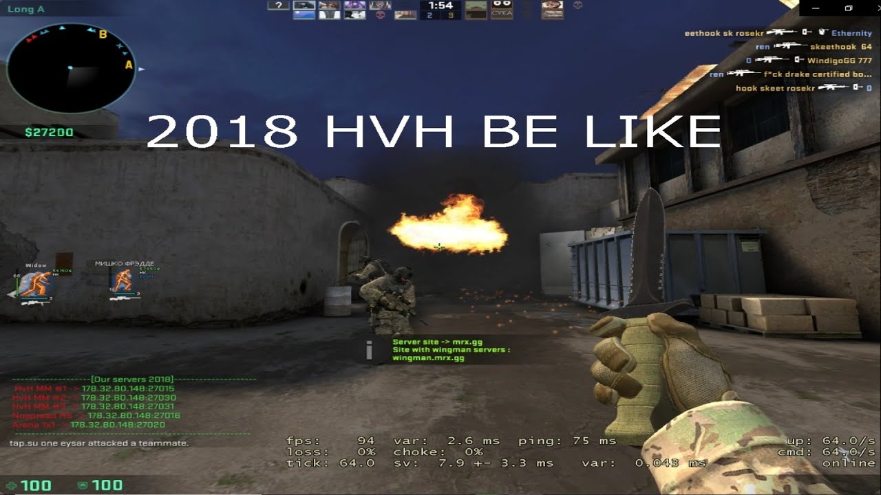 2018 HvH Experience