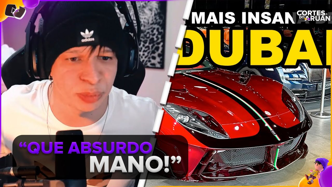 ARUAN REAGE: A loja de carros mais INSANA do MUNDO! Conhecendo a Mansory Dubai! (LUCAS CHERUBINI)