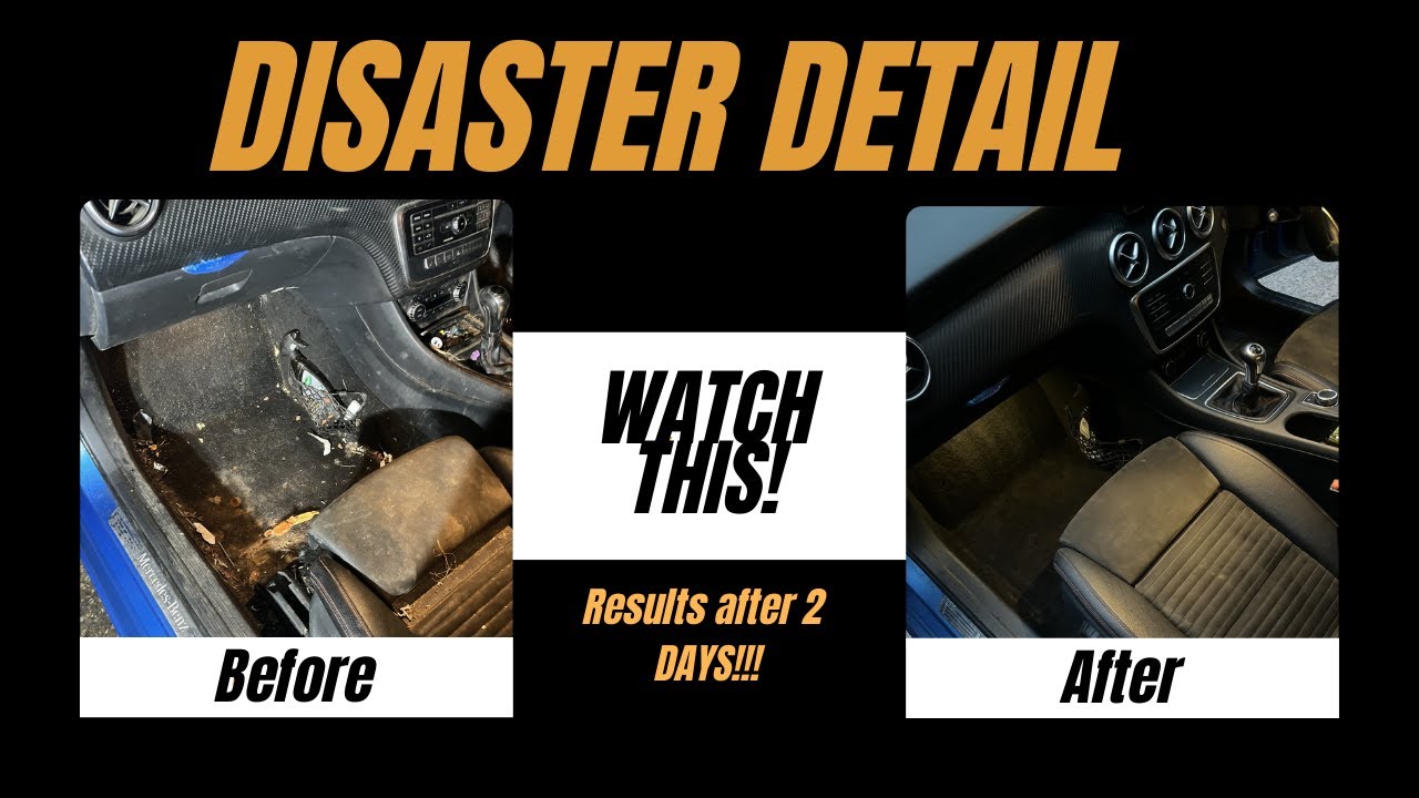 Cleaning The DIRTIEST Mercedes In The World