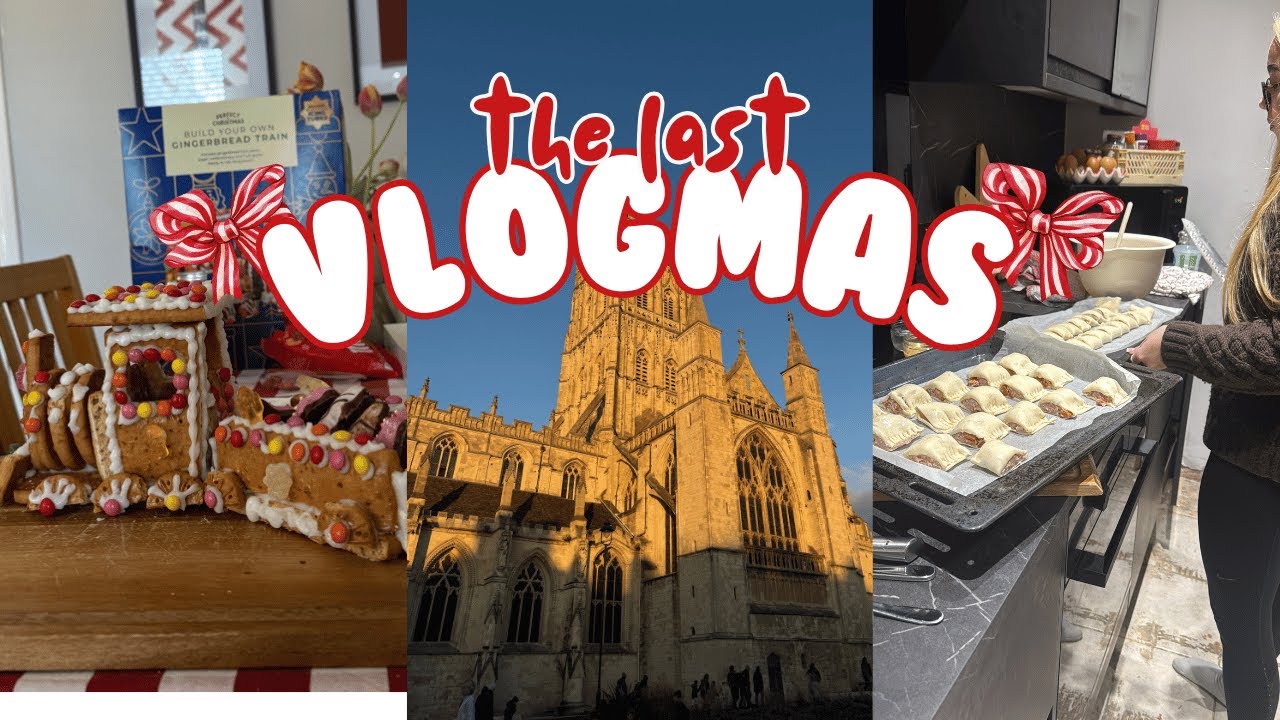 the last vlogmas! a mash up day of Christmas Eve eve and Christmas Eve