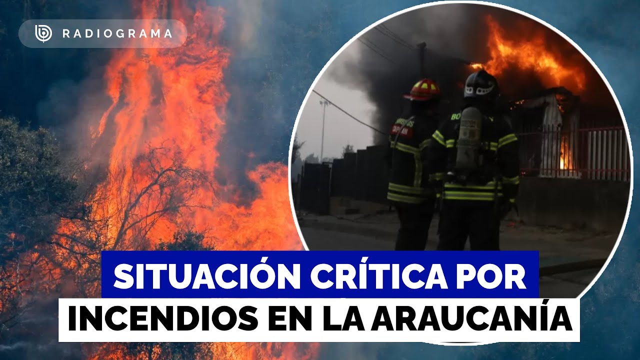 Alerta por incendios en La Araucanía: nuevos focos y el 