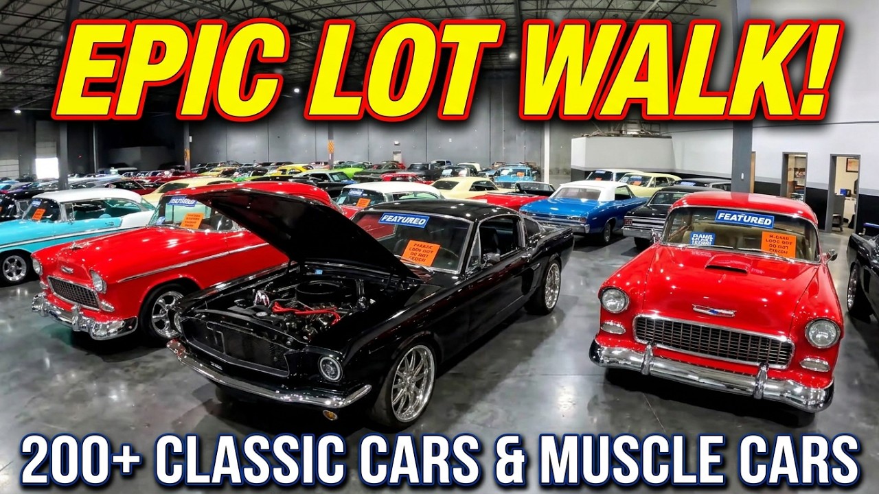 Epic Street Side Classics Car Show Lot Walk in Atlanta &ndash; You Won&rsquo;t Believe These Rides