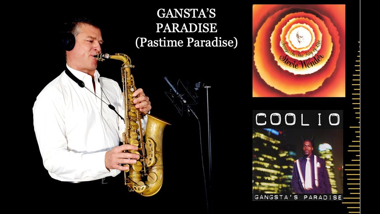 GANGSTA'S PARADISE (Pastime Paradise) - Coolio/S.Wonder - Alto Sax - Free Score