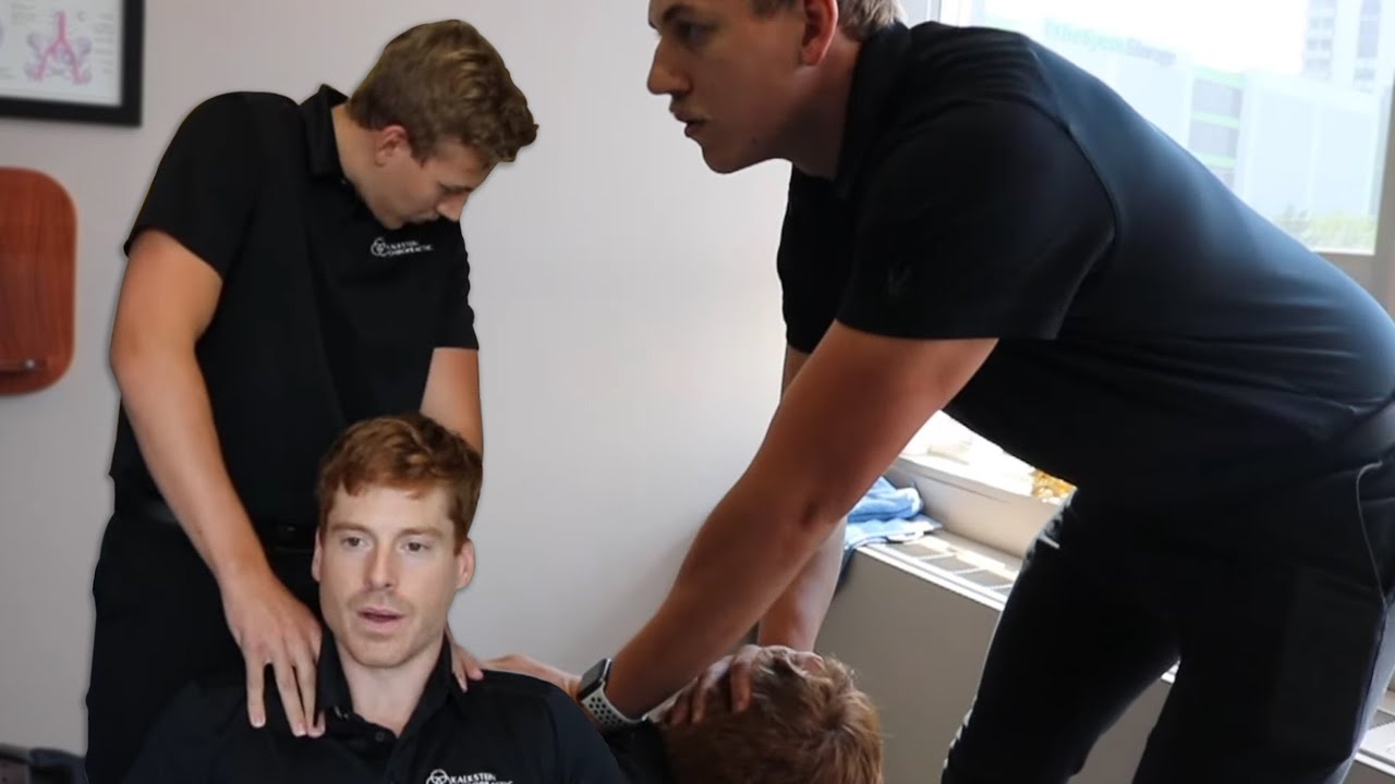 Dr. Warren Gets Adjusted │ Treating Rotator Cuff Pain