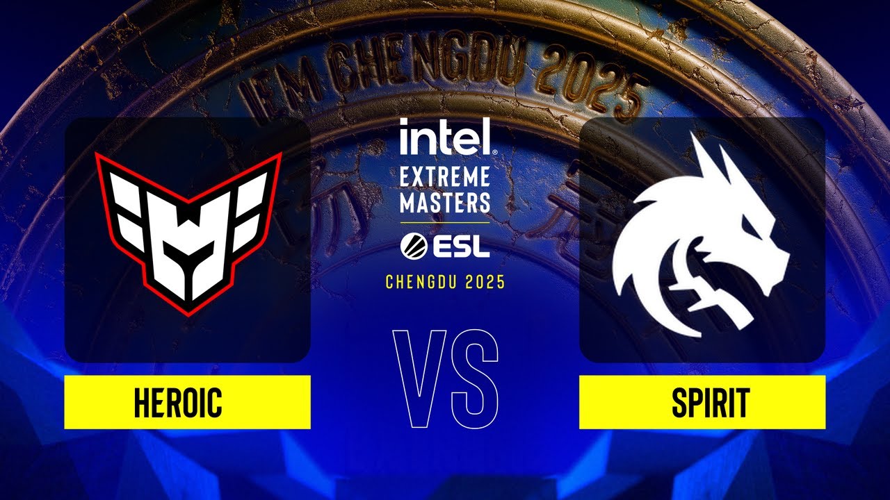 HEROIC vs. Spirit - IEM Chengdu 2025 - Group A