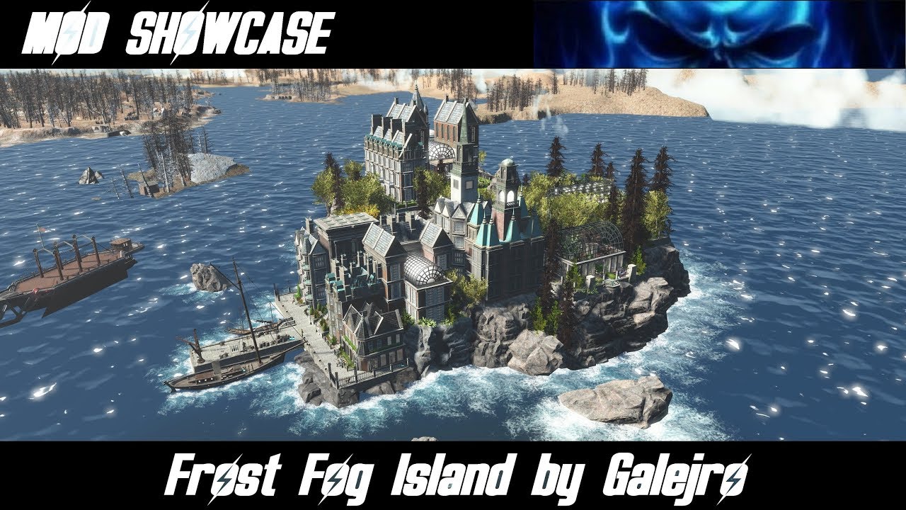 Fallout 4: Mod Showcase: Frost Fog Isle by Galejro / Player Home / Far Harbor