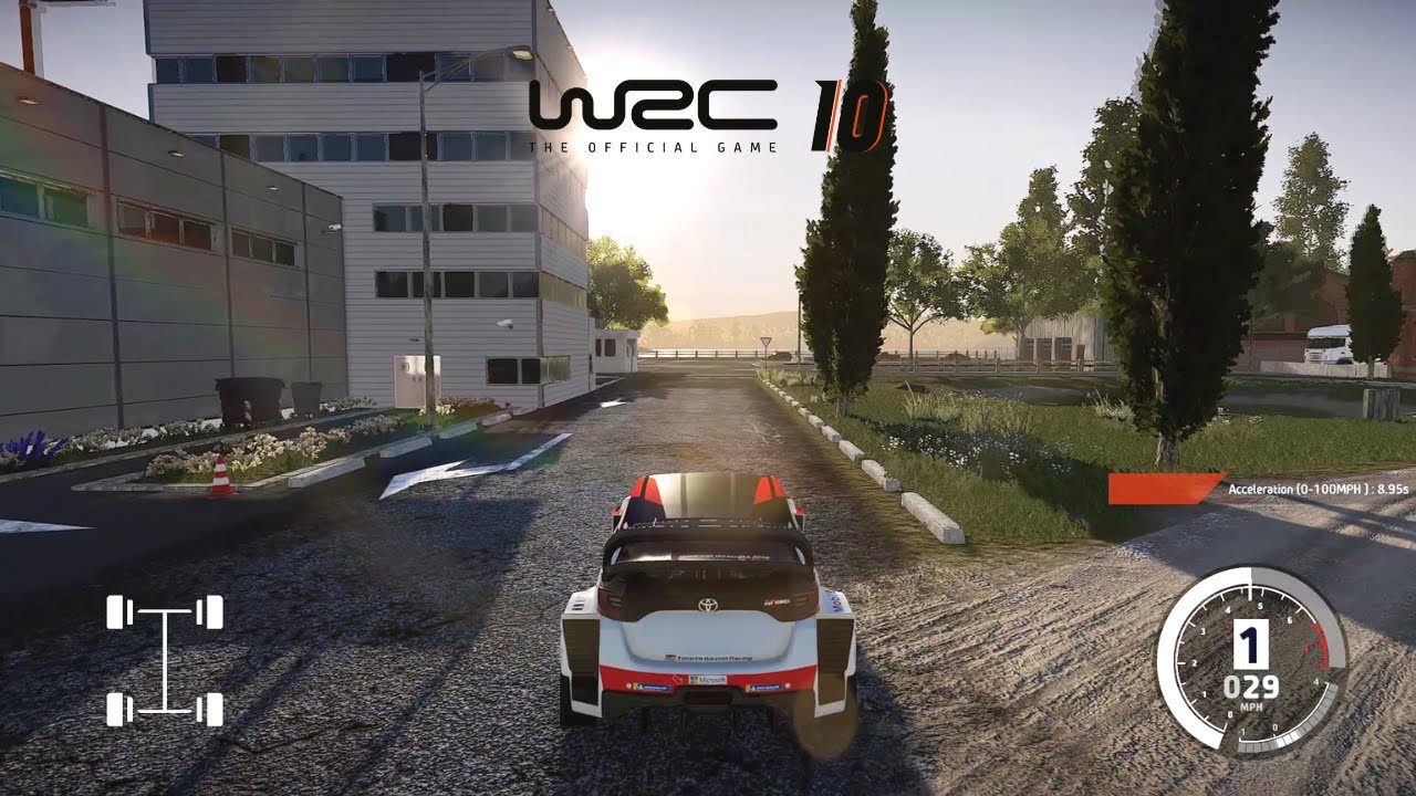 WRC 10 - Free Roaming Gameplay
