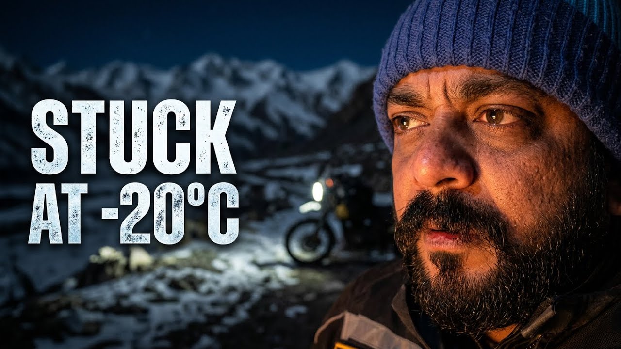 WINTER SPITI RIDE 2025 | SPILLOW TO KAZA | TEMP-17 | 27 RIDERS