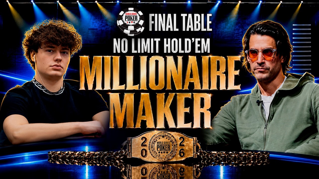 $1,500 NLH Millionaire Maker - Final Table | World Series of Poker
