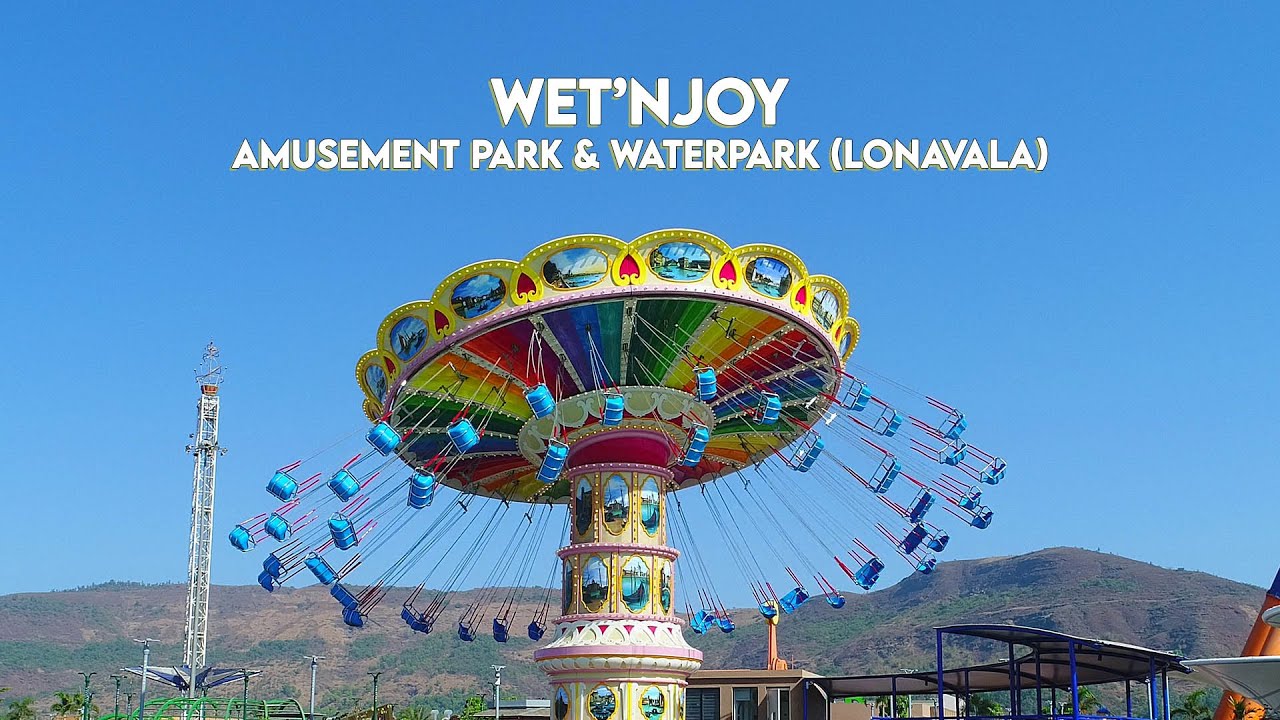 Wet'nJoy Waterpark & Amusement Park rides at Lonavala | A Place for Family and Friends | 2023