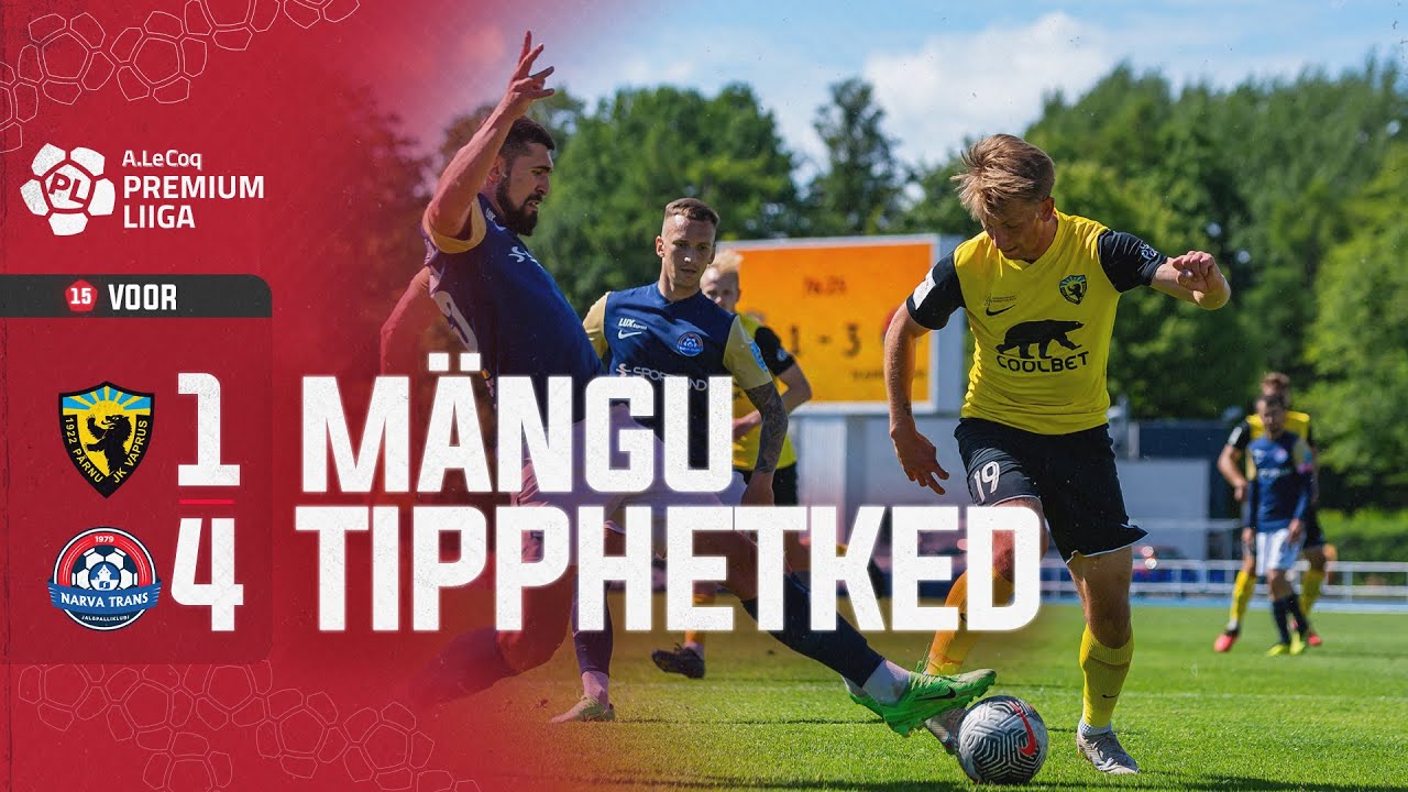 Pärnu JK Vaprus - JK Narva Trans I 1:4 I A. Le Coq Premium liiga 15. voor I 2024
