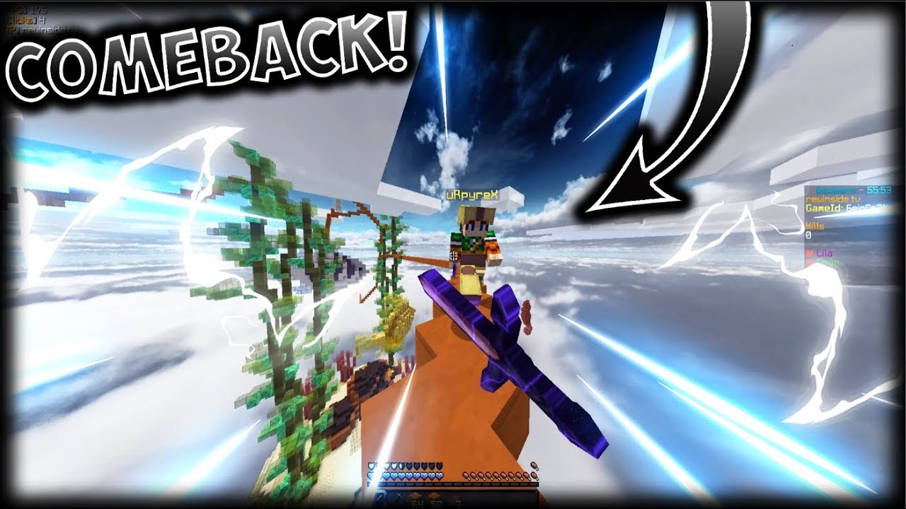 Mein COMEBACK! | + TEXTUREPACK FOLDER RELEASE! | Minecraft Bedwars zHxpee