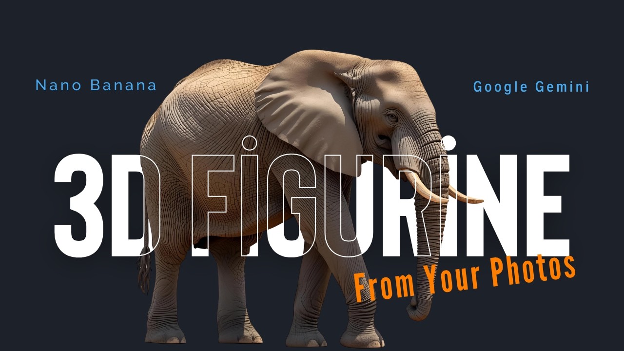 Turn Any Image into a 3D Figurine with Google Gemini (Nano Banana Demo)