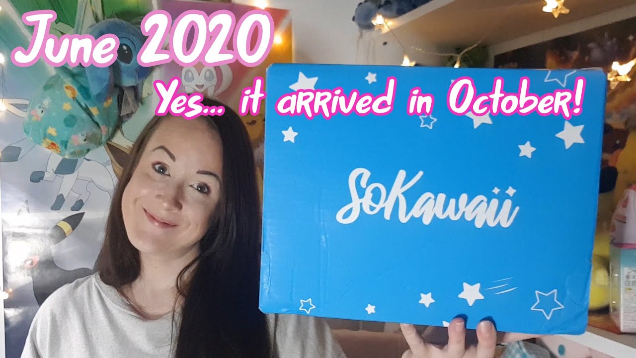 SO KAWAII Box June 2020 Opening - Smile Everyday Theme (Delayed Boxes)