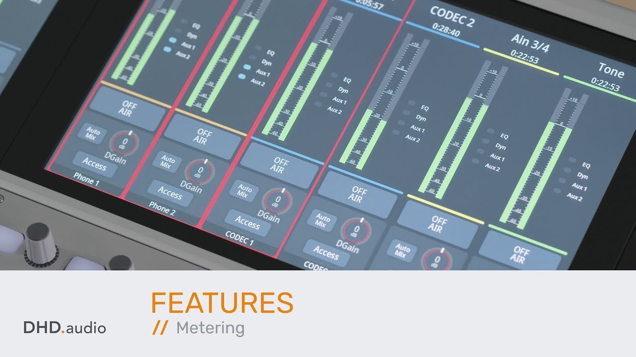 Metering // Features - DHD audio