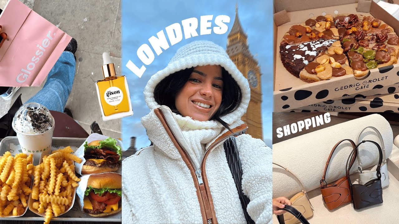 TOUT CE QUE J'AI MANGÉ (et acheté) À LONDRES
