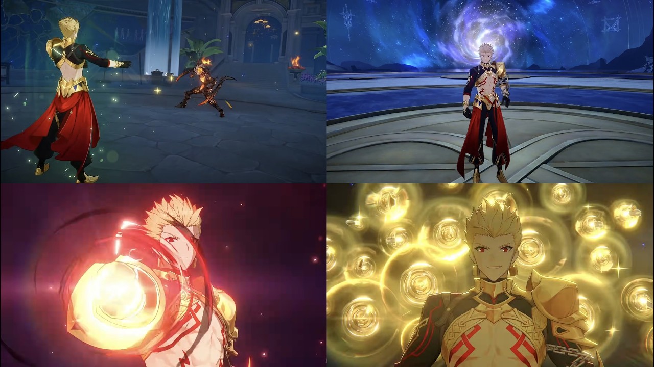 Gilgamesh HSR Gameplay (OFFICIAL ANIMATION + SKILL SHOWCASE) | Gilgamesh Gameplay, HSR