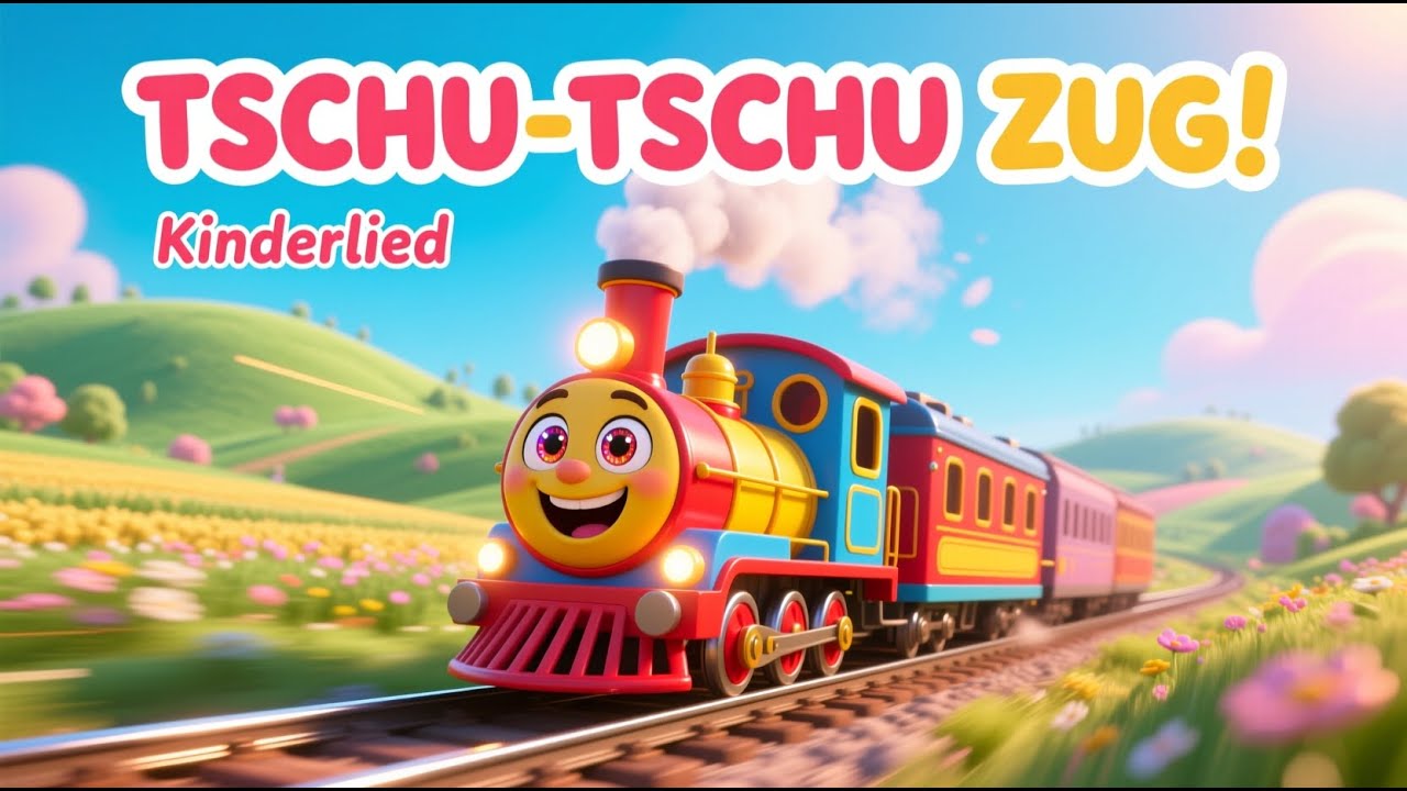 Der kleine Zug fährt los! 🚂 Tschu Tschu Eisenbahn Lied für Kinder | Die Musikzwerge