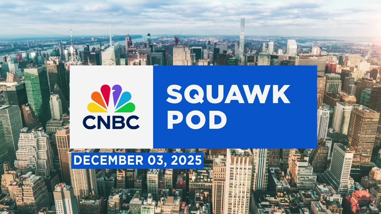 Squawk Pod: Mark Rober, Bitcoin&rsquo;s rebound, & American Eagle&rsquo;s holiday  - 12/03/25 | Audio Only