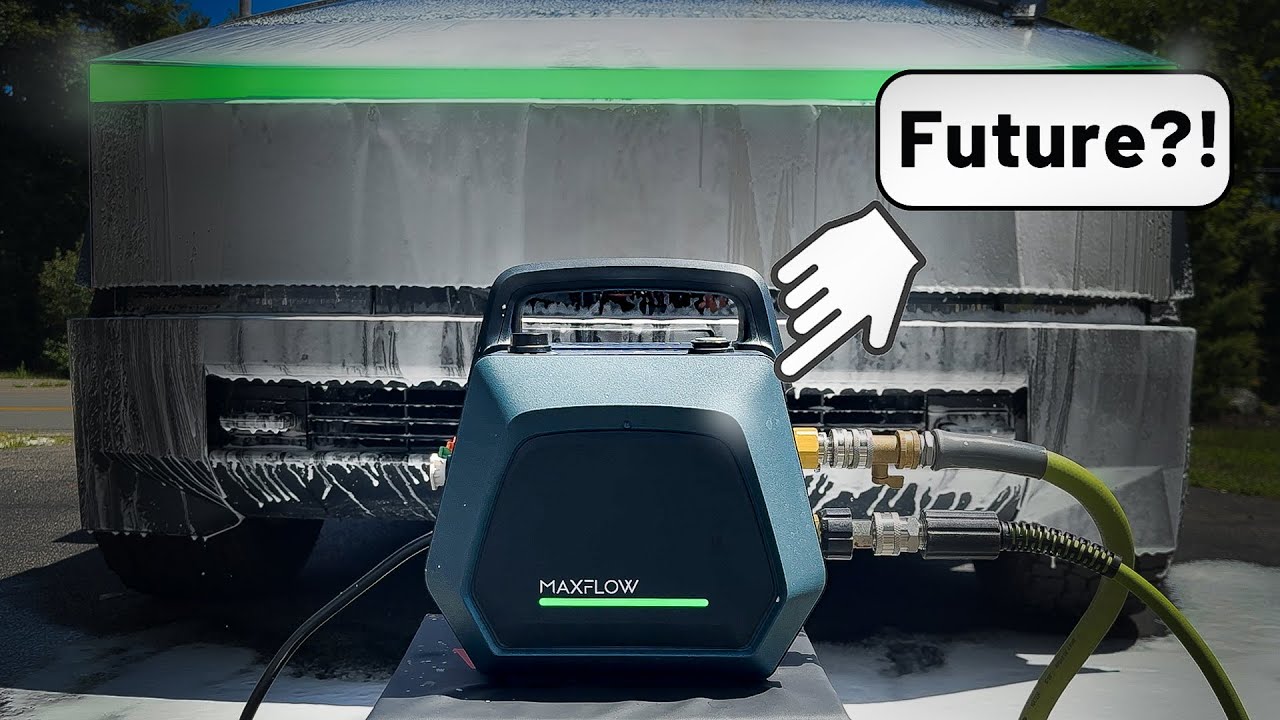 MAXFLOW PRESSURE WASHER REVIEW | The Future Of Pressure Washer’s Is Here!
