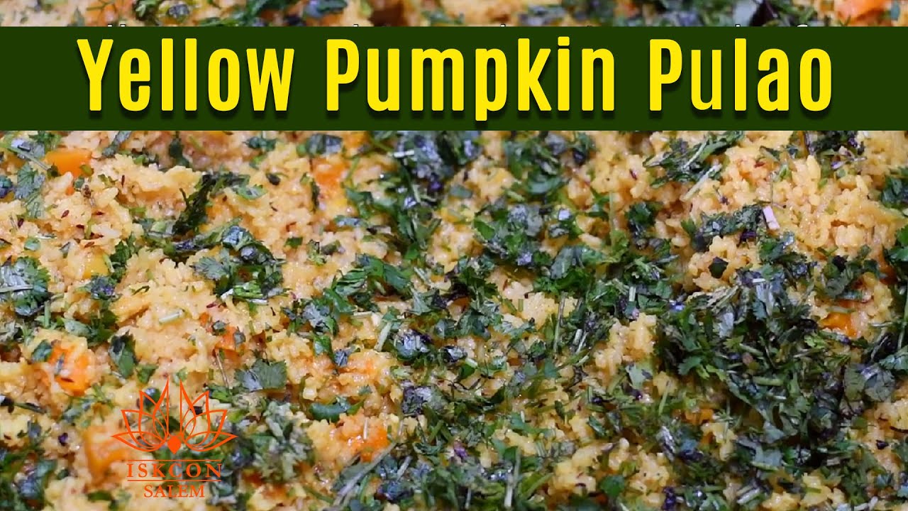 Yellow Pumpkin Pulao