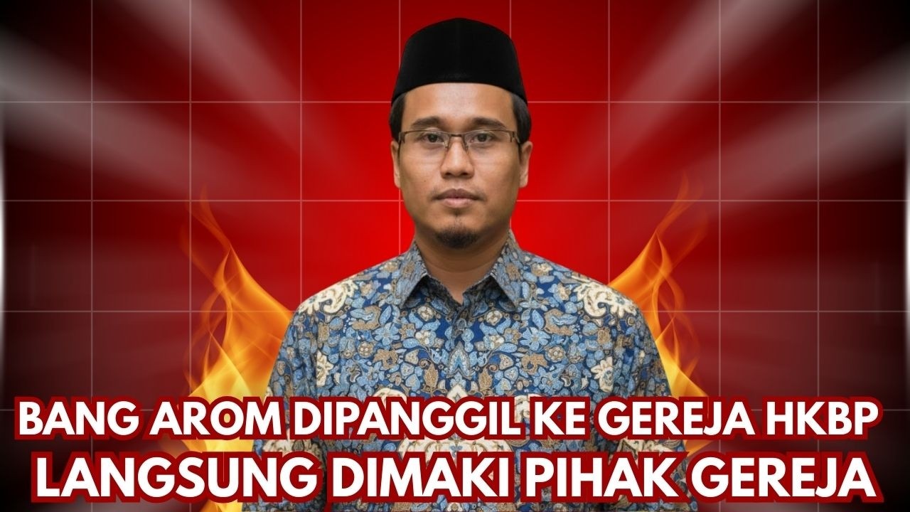 BANG AROM DIPANGGIL OLEH GEREJA,KETAHUAN UDAH MUALAF LANGSUNG DISIDANG DAN DIANCAM