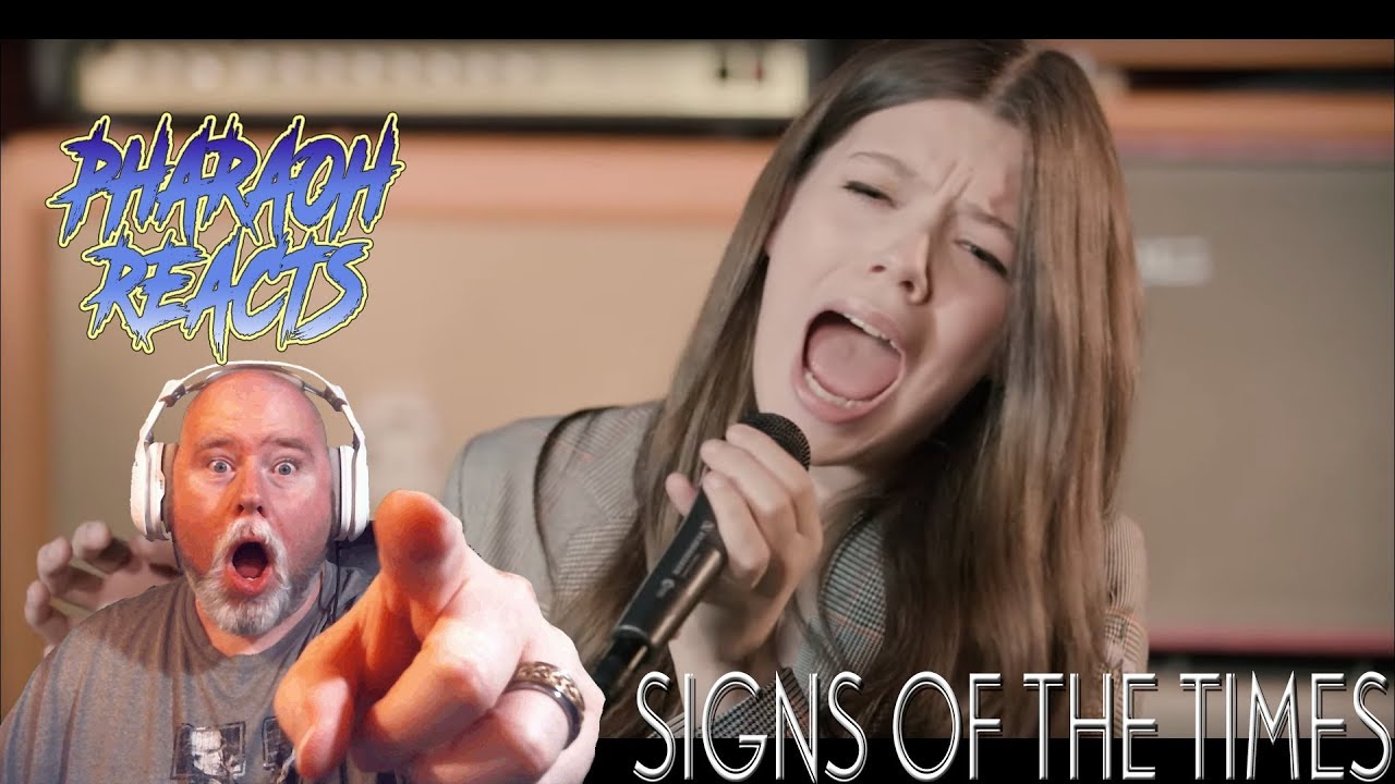 Pharaoh Reacts - AGT Courtney Hadwin - Signs Of The Times