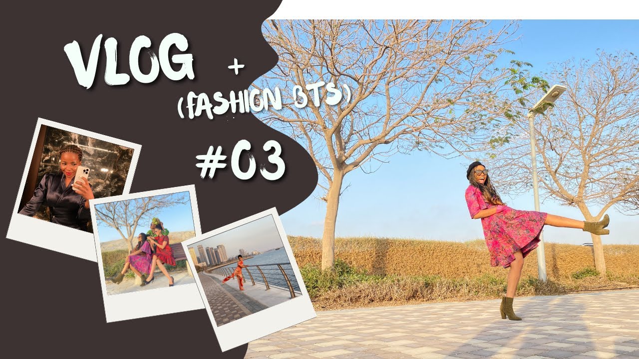 VLOG: A DAY IN MY LIFE + BTS AFRICAN FASHION DESIGNER IN DUBAI
