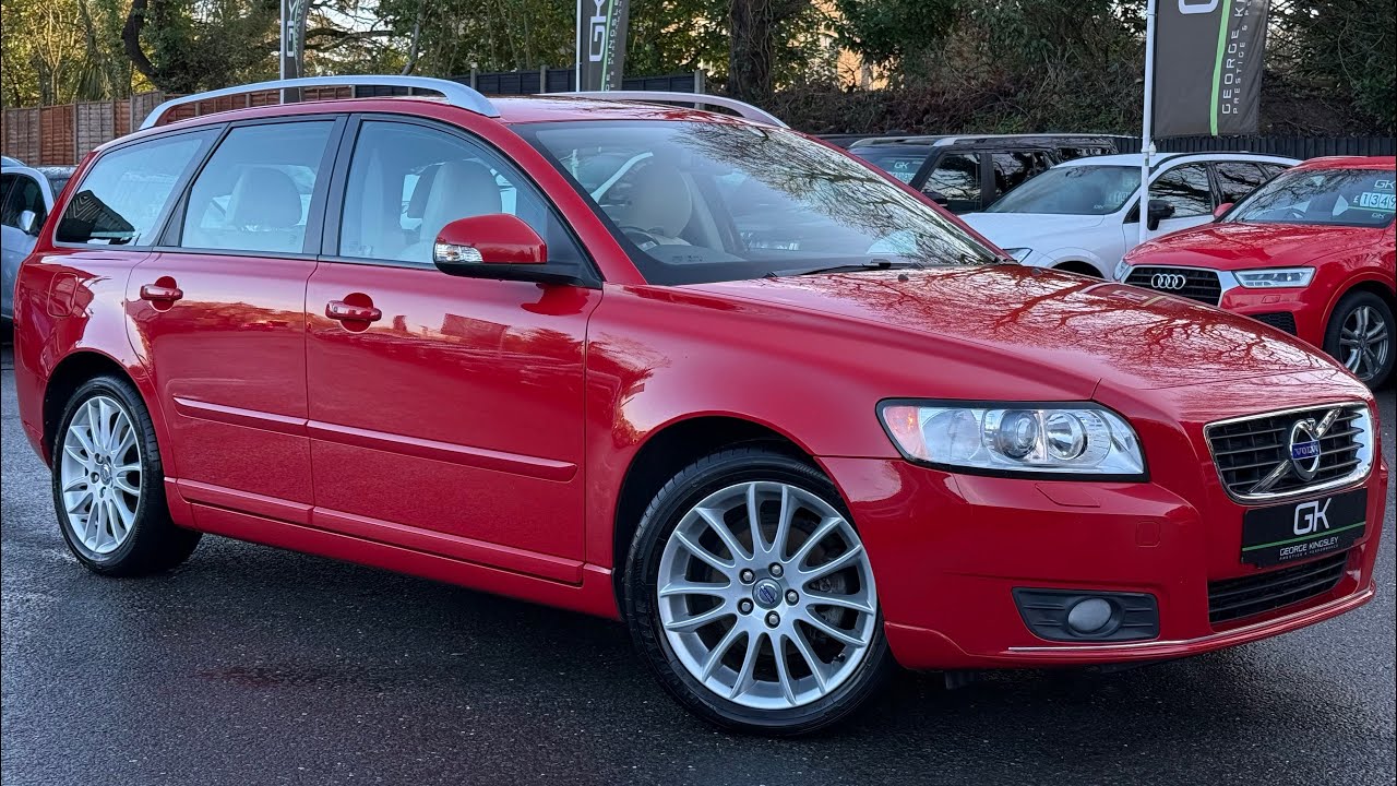 2011 Volvo V50 SE Lux Drive with 1 Owner - 13 Volvo Services for sale at George Kingsley, Colchester