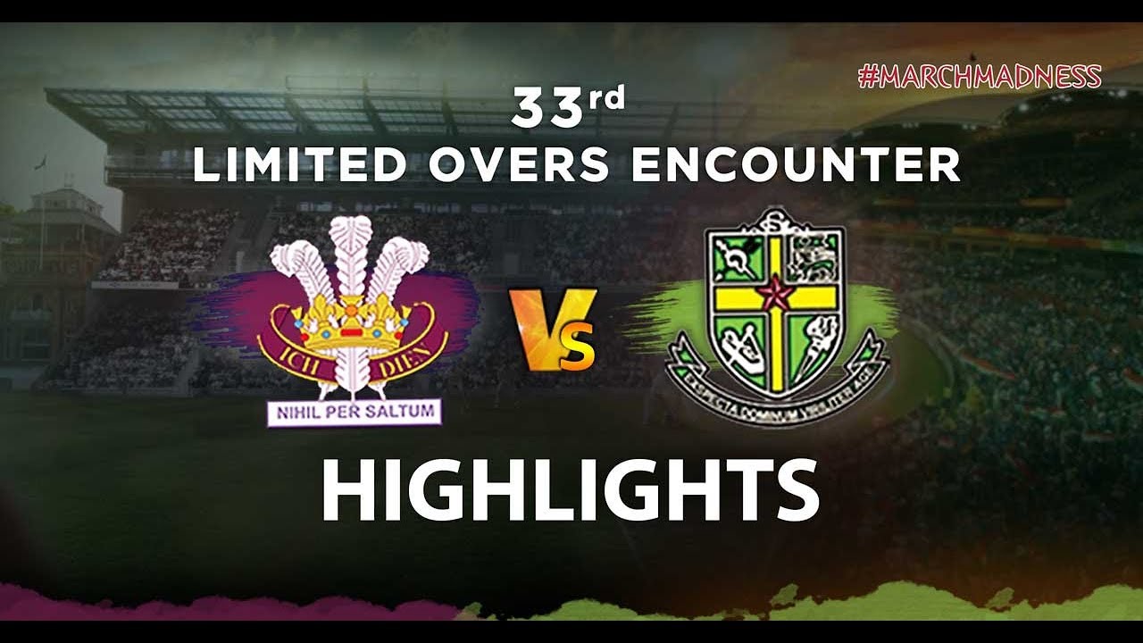 Highlights - 33rd Limited Overs Encounter - Prince of Wales' College vs St. Sebastian's College