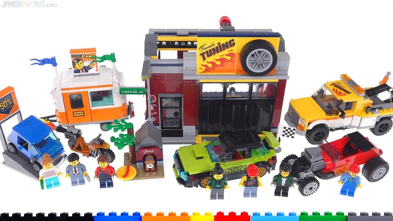 🔄 LEGO City 2020 Tuning Workshop review! 60258 re upload