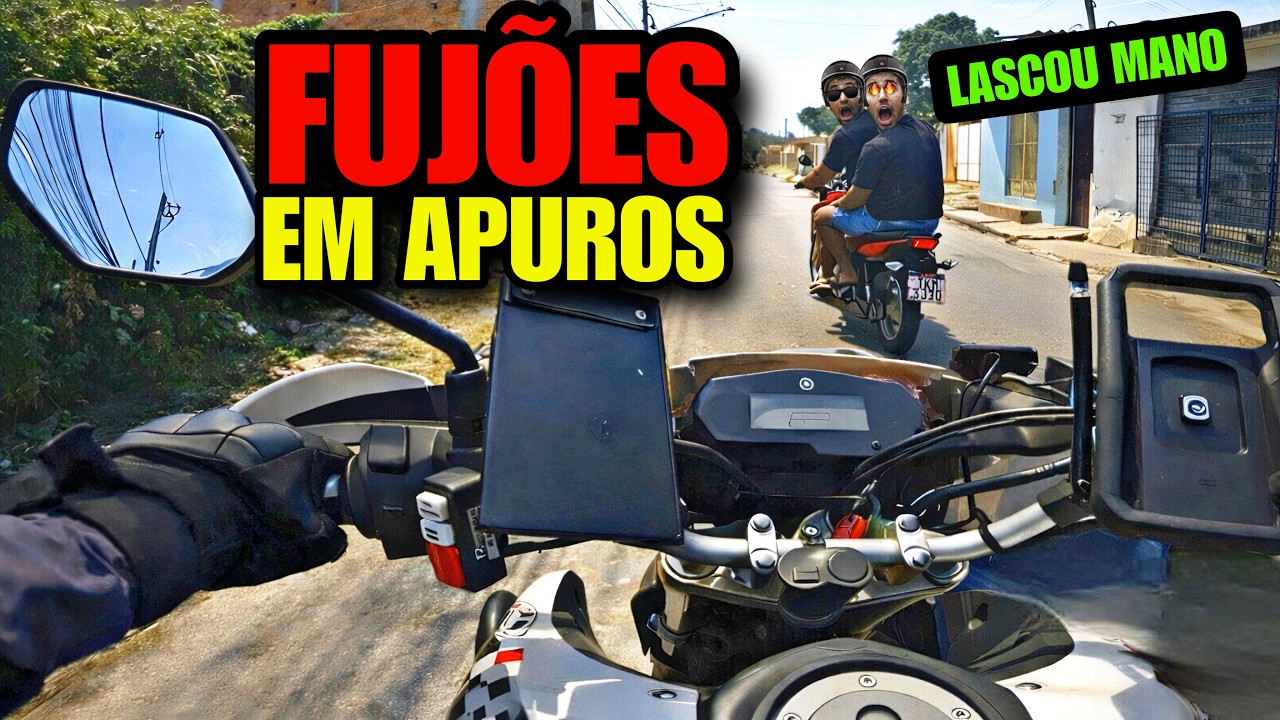 FUGAS DE MOTO QUE DERAM MUITO ERRAD😳 (EP.407)
