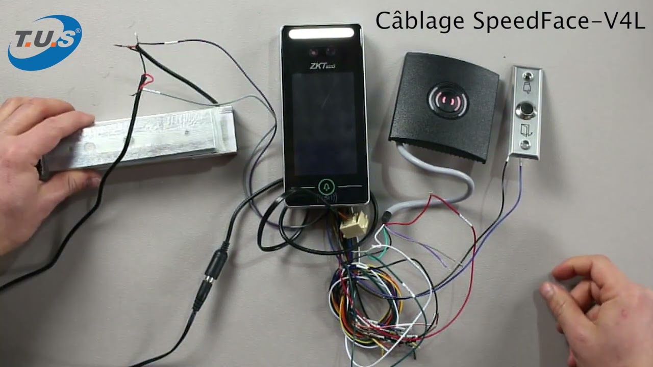 Câblage SpeedFace-V4L