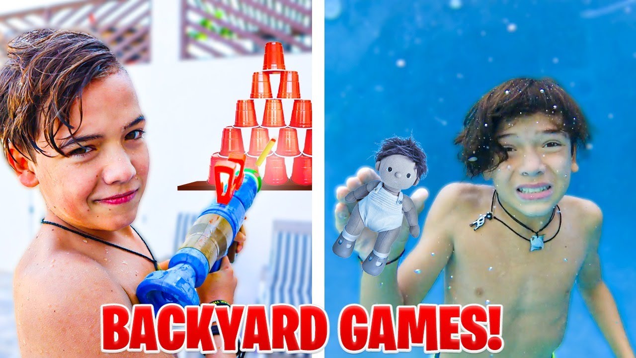 The Backyard Games! Who Gets Nintendo for the WEEK?!