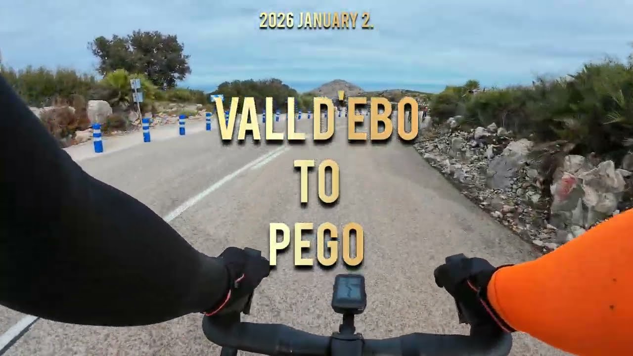 🇪🇸 Vall d'Ebo to Pego 2026 ● Cycling