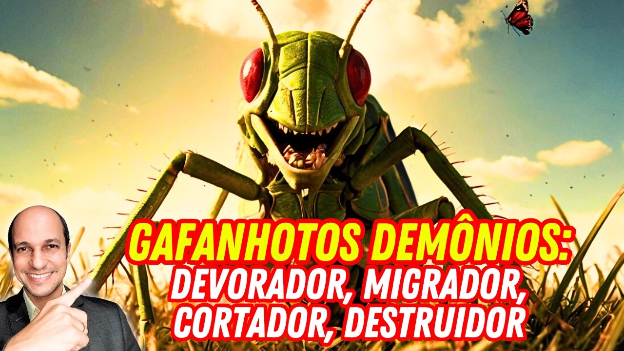 CUIDADO COM O DEMÔNIO GAFANHOTO!