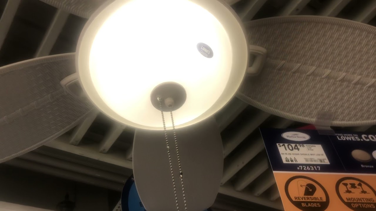 Pulling the pull chains on the fans at Lowe’s (Part 3)