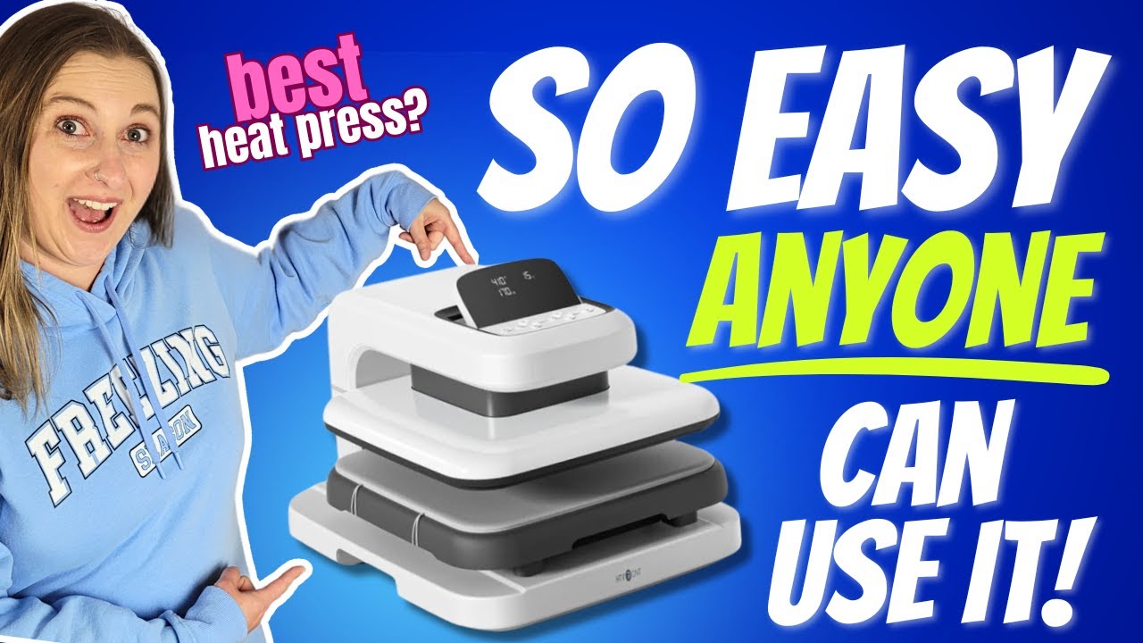 What Is the Best Heat Press Machine for Beginners? | HTVRont Auto Heat Press 2 Review
