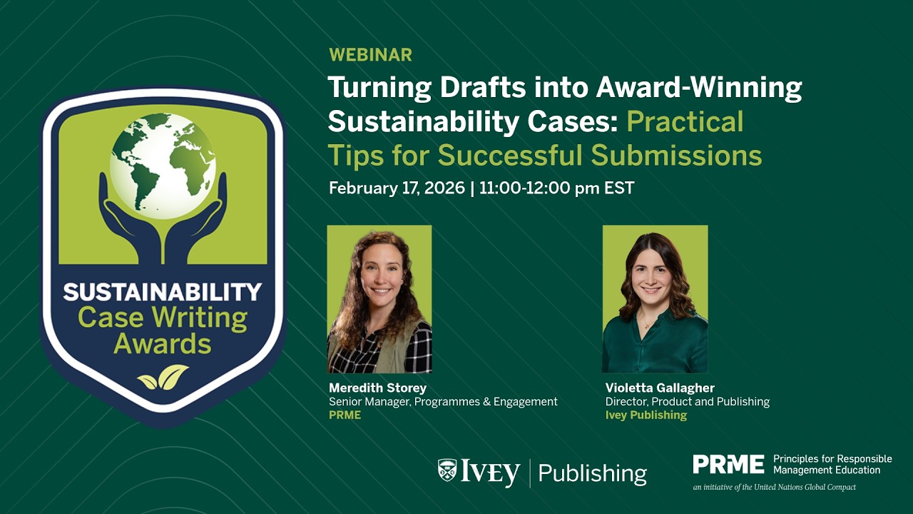 Turning Drafts into Award-Winning Sustainability Cases: Practical Tips for Successful Submissions
